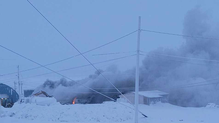 scott_mcgregor's tweet card. In the early morning of February 12th, 2025, a fire broke out i… Artcirq Igloolik needs your support for Emergency support for Artcirq Black Box Igloolik Fire