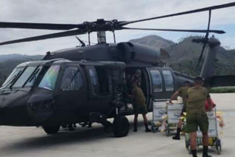 wordcaster's tweet card. The first of the 32 S-70i Black Hawks from a Polish firm owned by US defence manufacturer Lockheed Martin will begin to arrive next year, Defence Secretary Delfin Lorenzana said on Facebook.