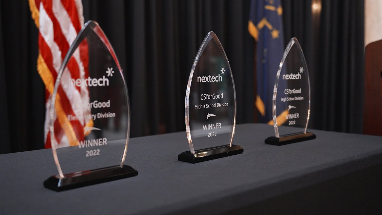 EducateIN's tweet card. 2022 CSForGood at the Statehouse