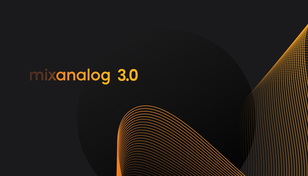 mixanalogcloud's tweet card. Finally, after much hard work, and time, we have a launch date, a final set of features, all the latest updates, and everything you can experience.