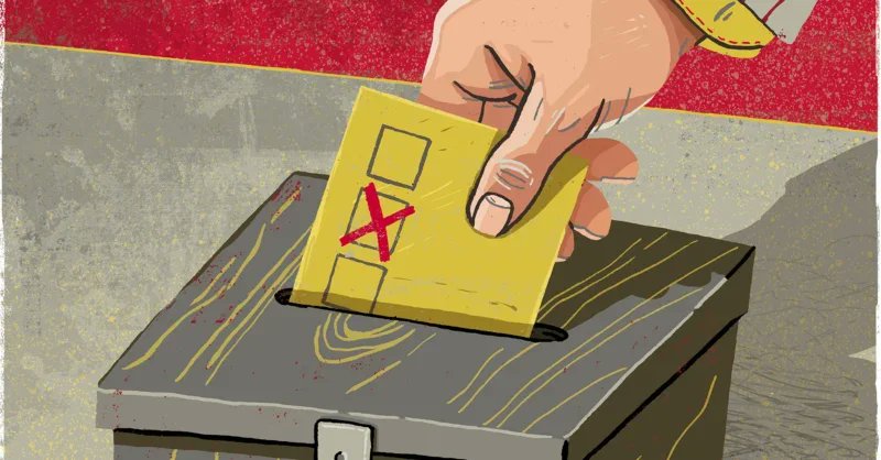 BritainElects's tweet card. Mapping the local election results across Great Britain.