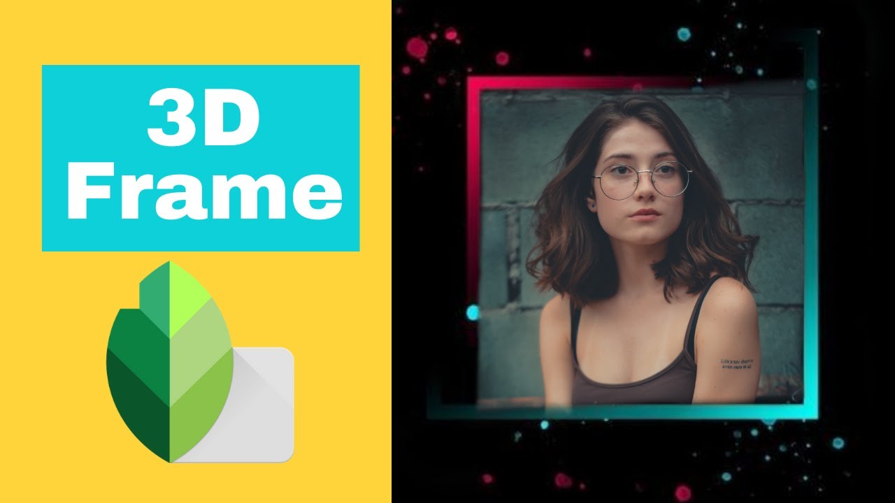 TheTutorialLab's tweet card. How to Edit Image With 3D Frame in Snapseed