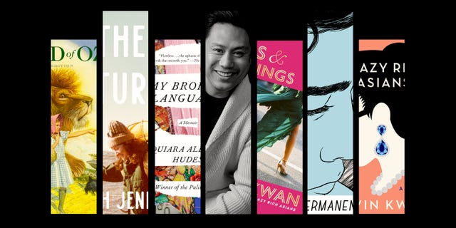 ELLEmagazine's tweet card. The Wicked filmmaker and author of Viewfinder: A Memoir of Seeing and Being Seen takes our literary survey.