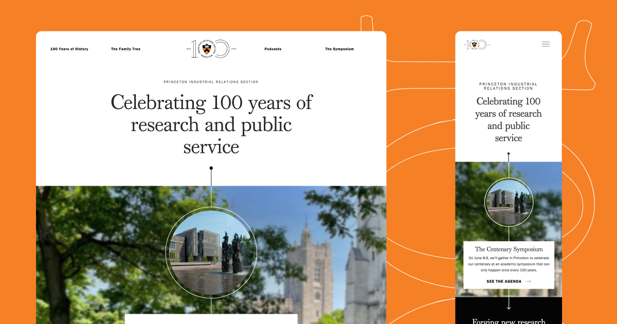 evolvingweb's tweet card. A Compact Showcase for a Centennial Celebration