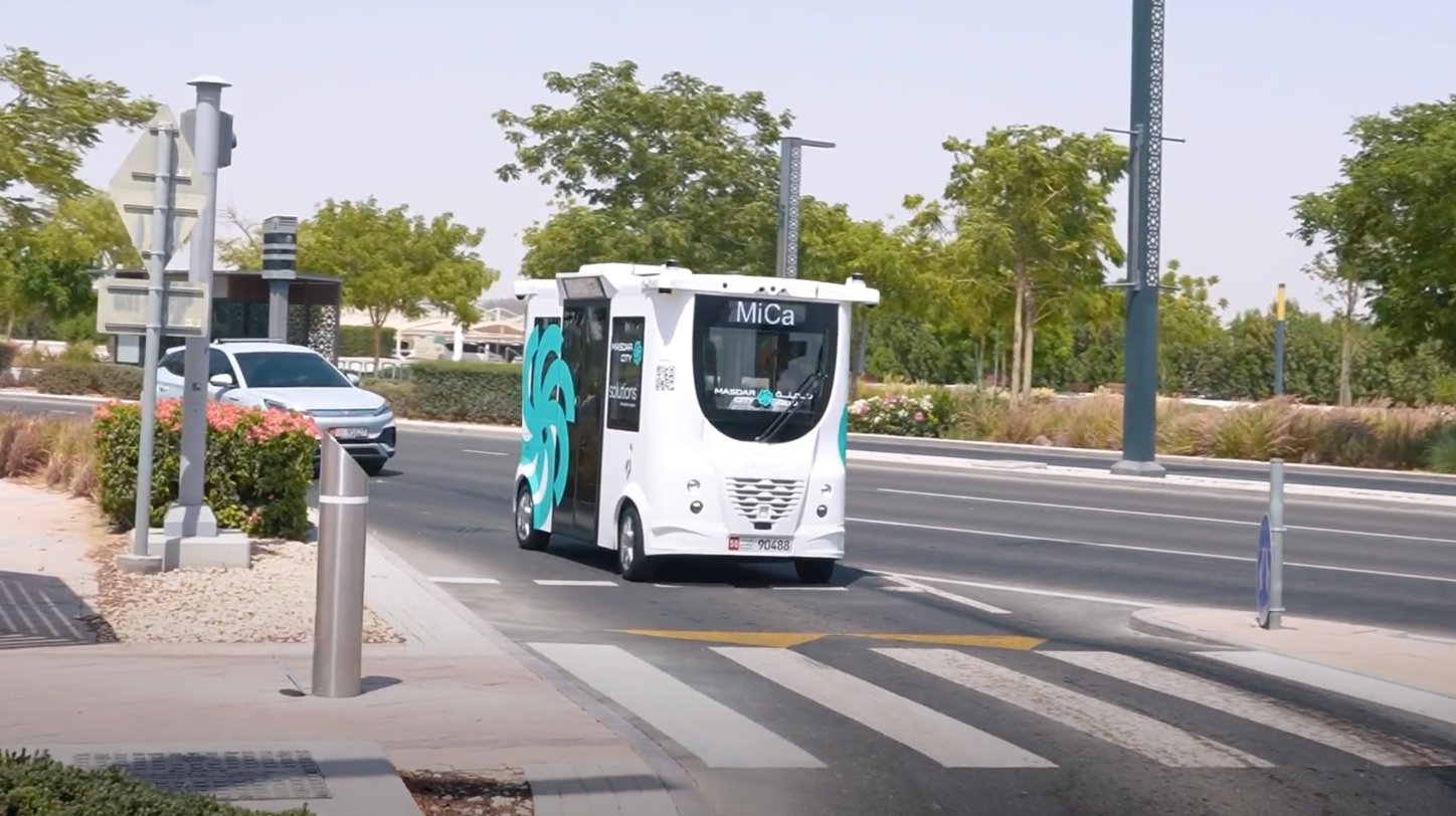robo_automation's tweet card. Masdar City, UAE has launched testing of Level 4 autonomous vehicles (AVs) as part of a broader strategy led by the Smart and Autonomous Systems Council (SASC) and in partnership