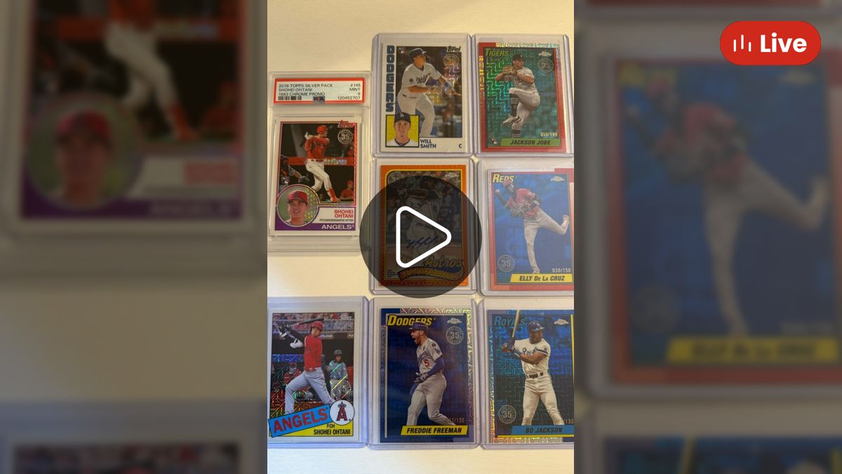 wifflebreakers's tweet card. Silver Pack Sunday Show w/ Ohtani Rookie and Parallels!