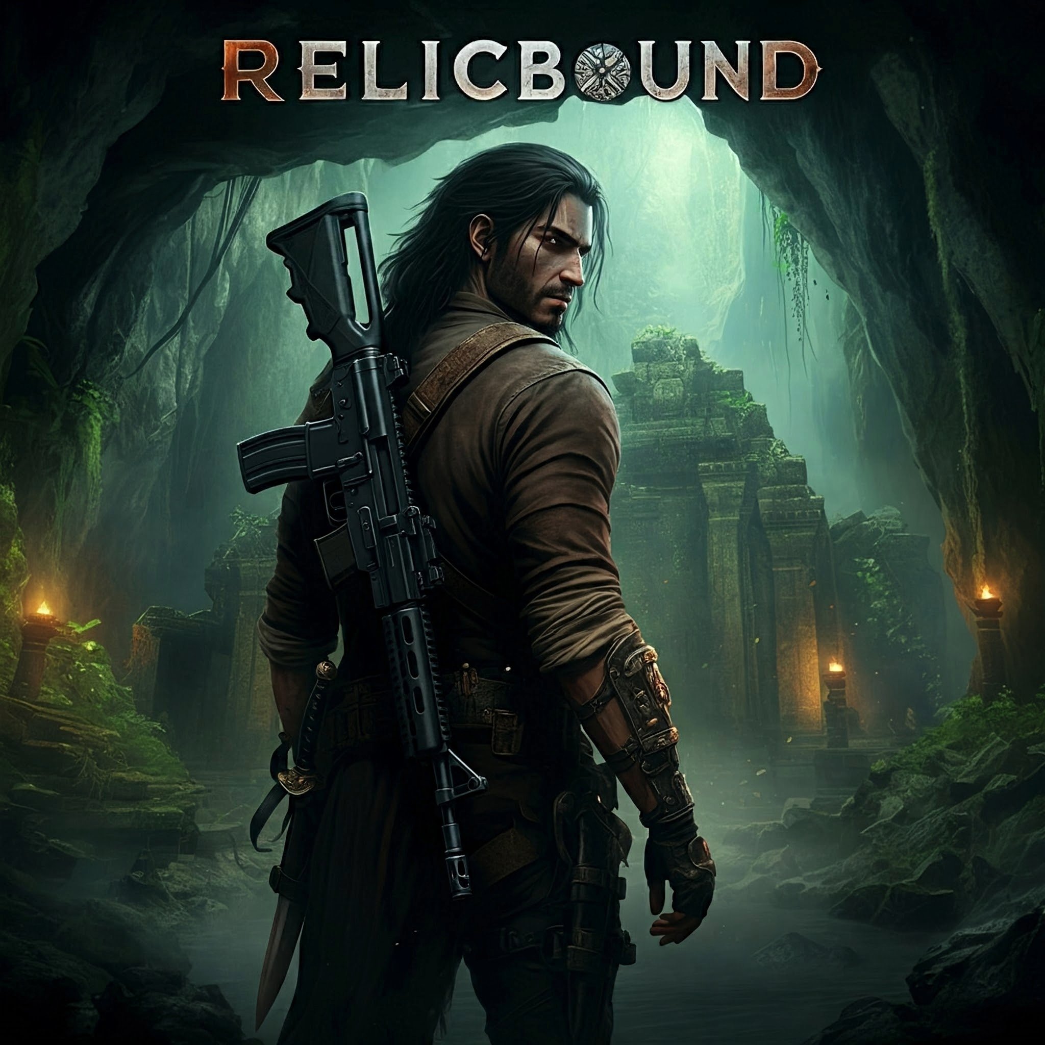 DAMNEMESIS's tweet card. Join the Relicbound Steam giveaway. 40 copies to win! Ends in 23hours