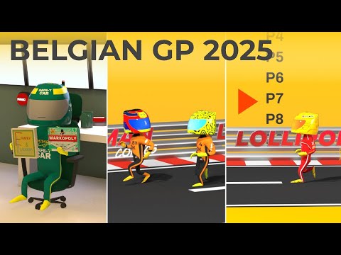 EquinoxZephyr's tweet card. Belgian GP 2025 | Highlights | Comedy on F1 racing