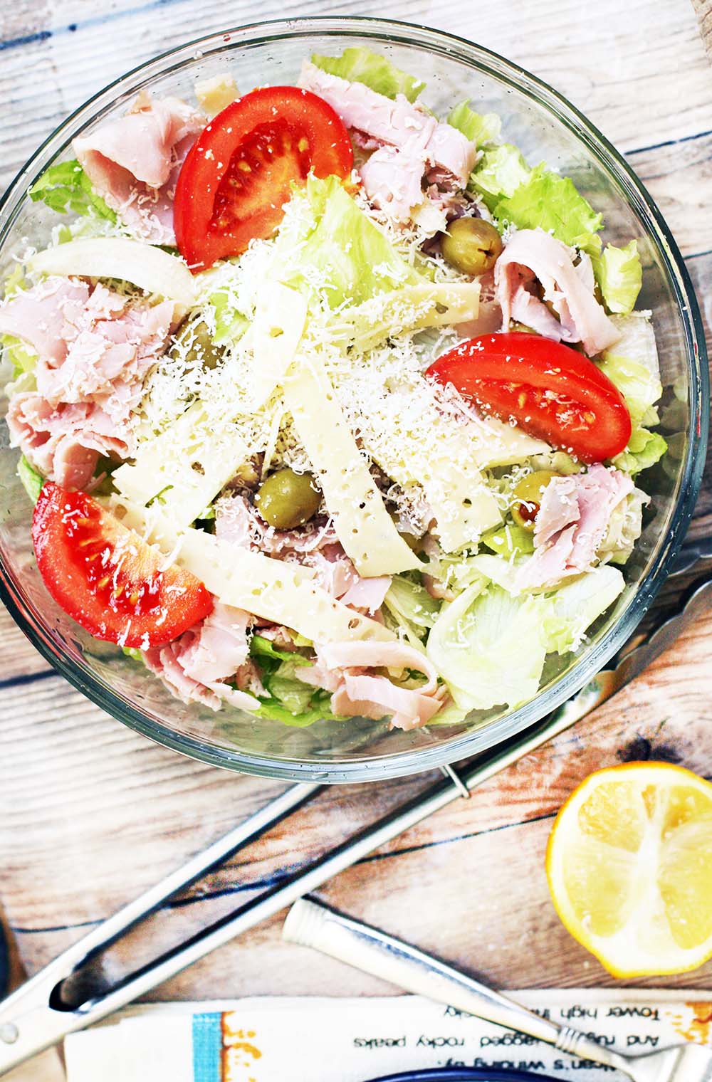 CheapRecipeBlog's tweet card. The "1905" Salad, from the Columbia Restaurant chain in Florida. Click through for recipe.