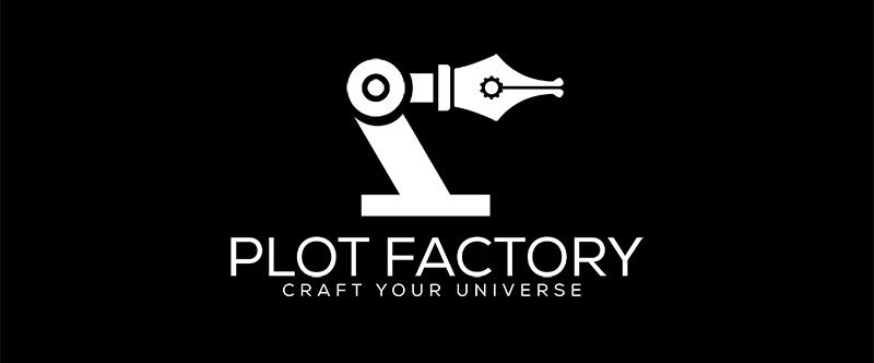 PlotFactoryCo's tweet card. What goes into planning a story & plot?