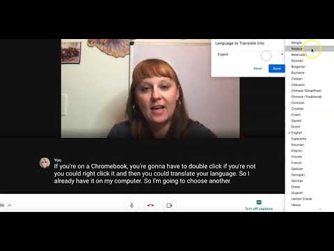 carr_8's tweet card. Translating Closed Captions on Google Meet