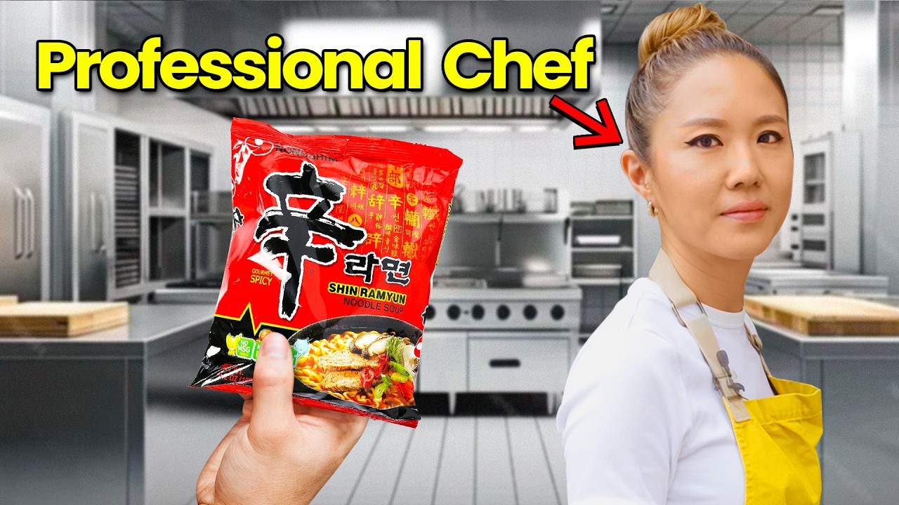 devwz's tweet card. I Asked Michelin Chefs How They Cook Ramen