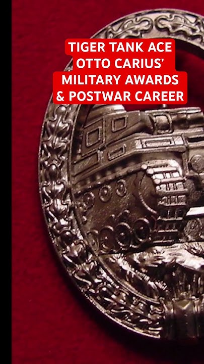 CollaLearning's tweet card. Otto Carius After Tiger Tank and Wehrmacht in WW2 #wehrmacht #ww2...