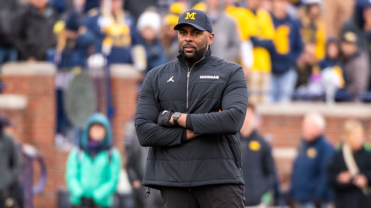 DanMurphyESPN's tweet card. Michigan head coach Sherrone Moore is one of seven members from the 2023 football program accused of violating NCAA rules in a draft of the NCAA's notice of allegations obtained by ESPN.
