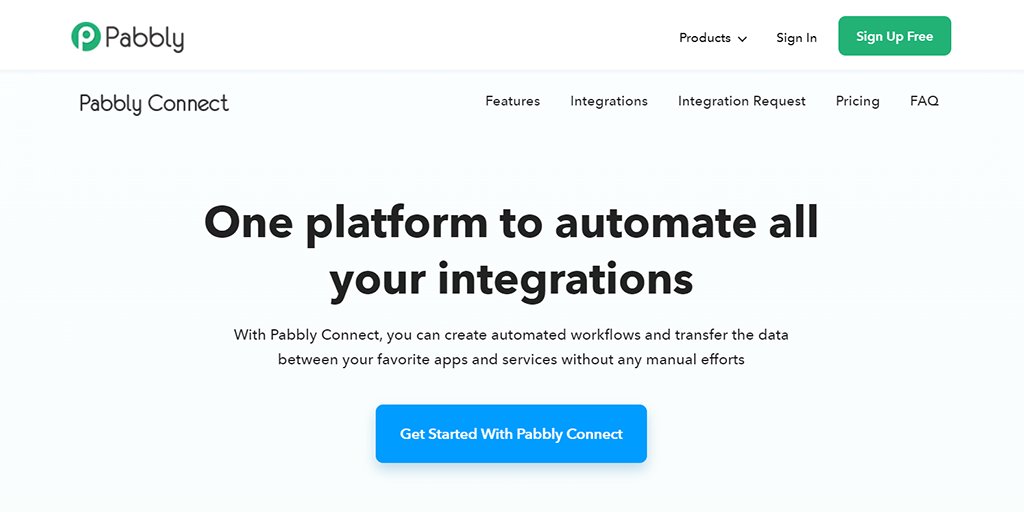 lviswanath's tweet card. Try Pabbly Connect to share data between apps & automate manual repetitive tasks in real-time. No Coding! All features in Basic Plan! Easy Integrations!