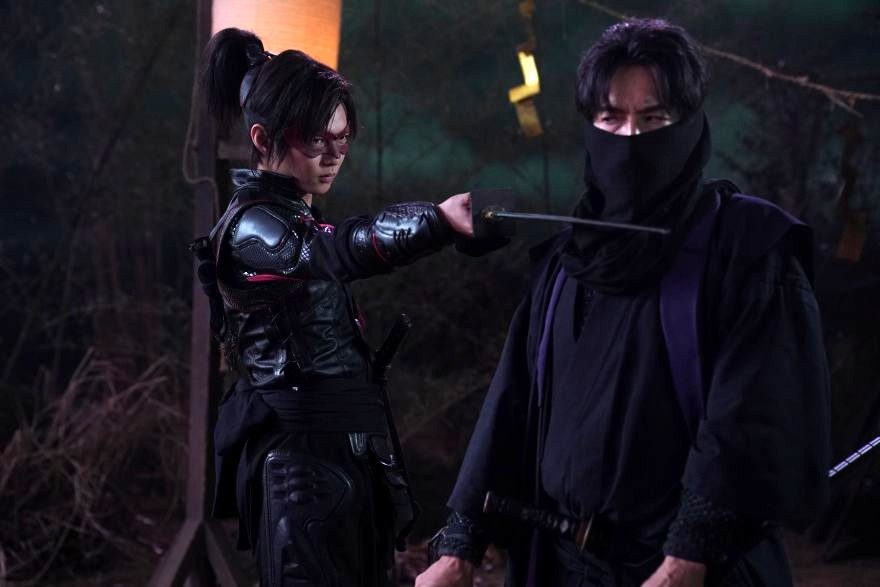 post_tvasahi's tweet card. 漫画家・横山光輝が手がけた忍者漫画『仮面の忍者 赤影』。1967年に実写化され“伝説の特撮時代劇”と呼ばれる本作が、監督・三池崇史×主演・佐藤大樹（EXILE／FANTASTICS）によって新たなヒーロー時代劇として再び実写化。時は戦国、天下統一を目指す織田信長