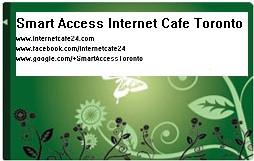 SmartAccessTOT's tweet card. Smart Access Internet Cafe Toronto. Printing, Fax,Copy ,Computer Repair Service Built for SPEED and SECURITY. Fiber Internet, SSD LAN pc Game Center.