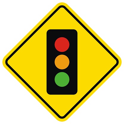 JanaJurkova2's tweet card. Dopravní značka, semafor, eps.