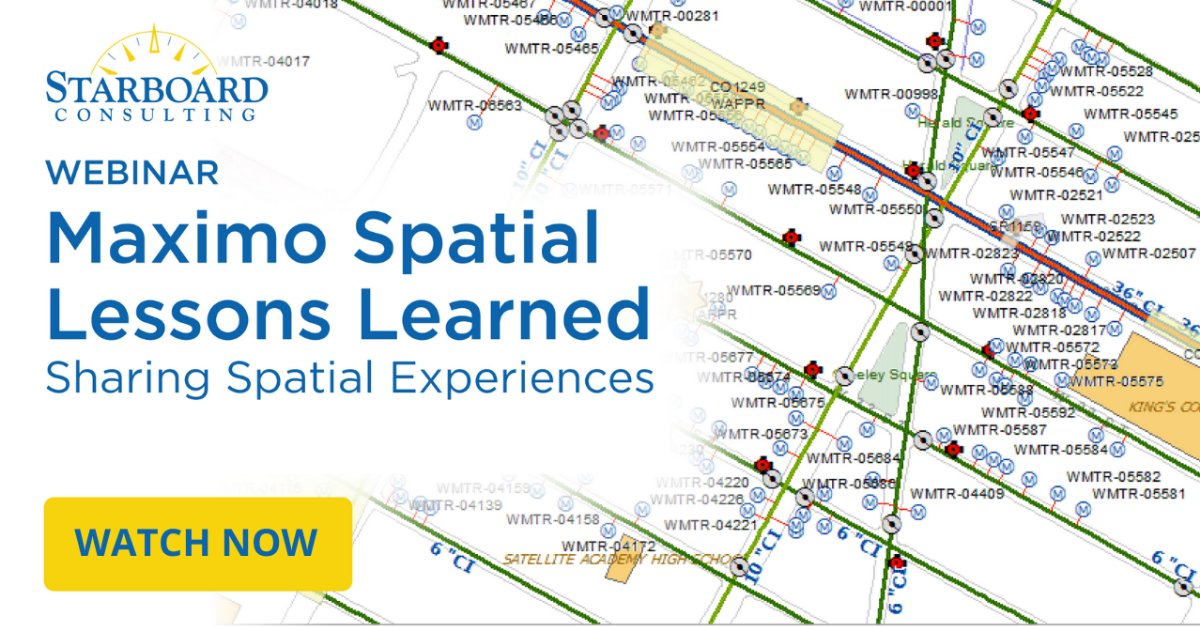 MaximoExperts's tweet card. Starboard Consulting isn’t just your source for Maximo software implementation and training, we’re also a leading provider of Maximo learning webinars. Register today or watch on demand.