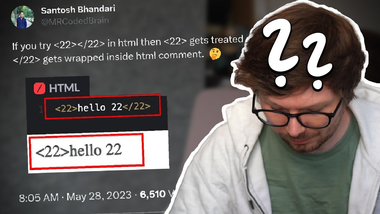 LiveOverflow's tweet card. Generic HTML Sanitizer Bypass Investigation