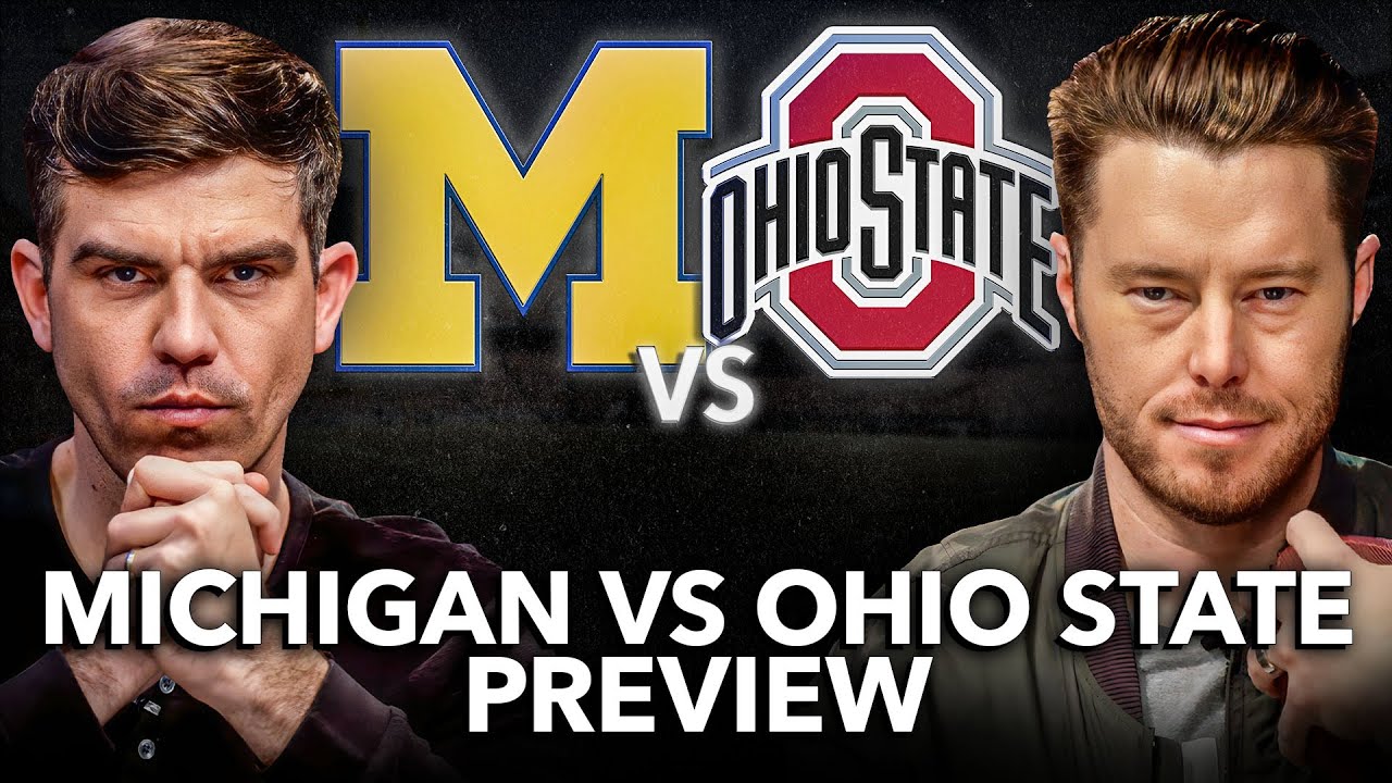 JakeCrain_'s tweet card. Michigan vs. Ohio State RIVALRY WEEK Preview | Crain & Company