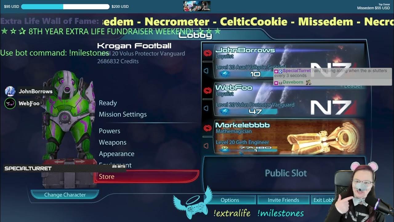 WebFoo's tweet card. Best Friend #Twitch #MassEffect3 #ME3mp #CoOp