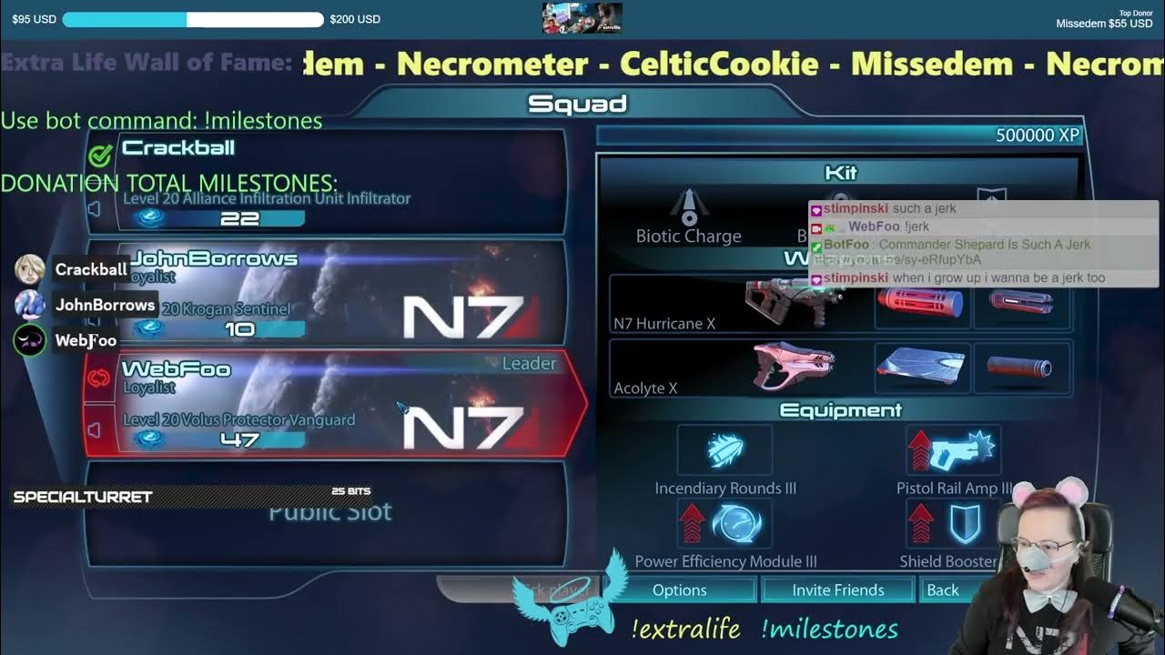 WebFoo's tweet card. JB Is Such A Jerk #Twitch #MassEffect3 #ME3mp #CoOp