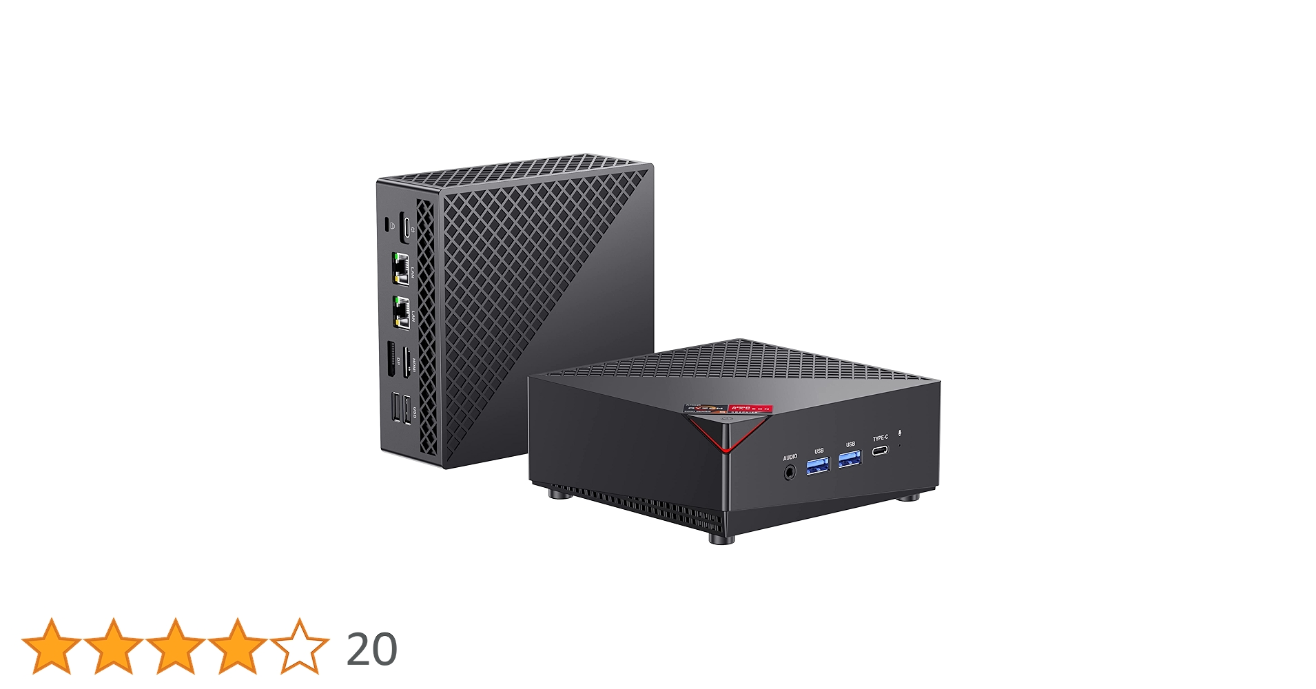 Papalog11's tweet card. mini pc Ryzen 5 5625U ミニpc 16GB DDR4 3200Mhz 512GB M.2 NVME SSD ミニパソコン 6C/12T バースト周波数4.3GHz ゲーミングミニpc AMD Radeon Graphics ７コア 1800MHz 高速2.5GbpsLANポート HDMI+DP+Type-C三画面出力 4K@60Hz高画質 ミニpc Windows 11...