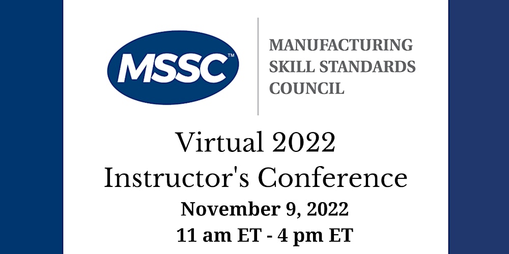 MSSCCredentials's tweet card. MSSC is pleased to announce its second annual virtual conference for all MSSC Instructors!