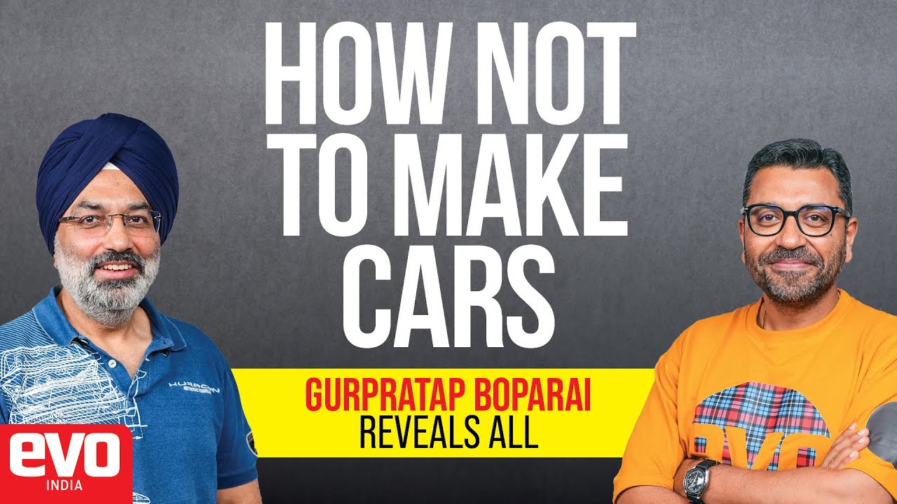 hack3ali's tweet card. How not to make cars | evo India Podcast