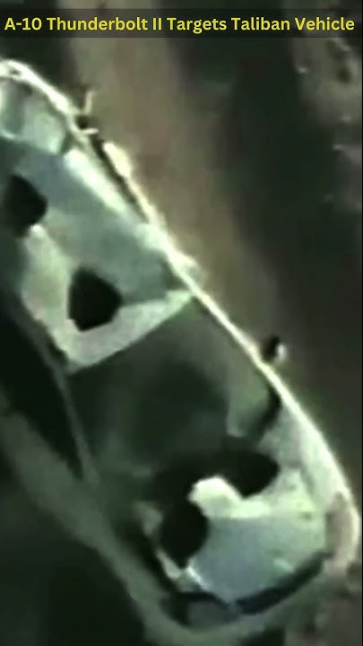 Popstheoneando1's tweet card. A-10 Thunderbolt II Targets Taliban Vehicle #A10 #ThunderboltII...
