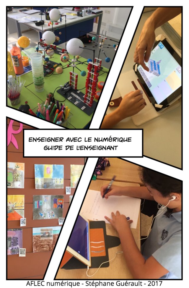 mlebrun2's tweet card. Le guide « Enseigner avec le numérique – Guide de l’enseignant » est un document qui permet aux enseignants qui débutent avec les usages numériques et aux enseignants plus confirmés de trouve…