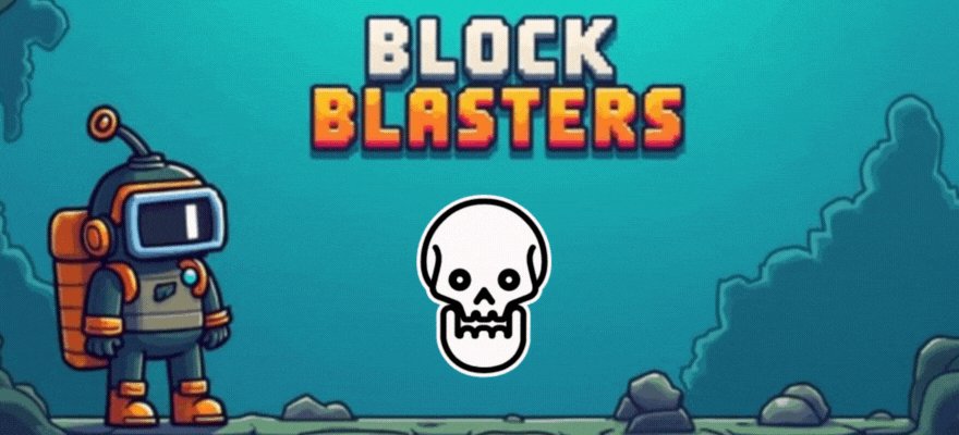 teffyantonelita's tweet card. El juego, identificado como Block Blasters, acumuló más de 200 reseñas —muchas de ellas falsas, según se comprobó— y se mantuvo activo sin ser detectado hasta