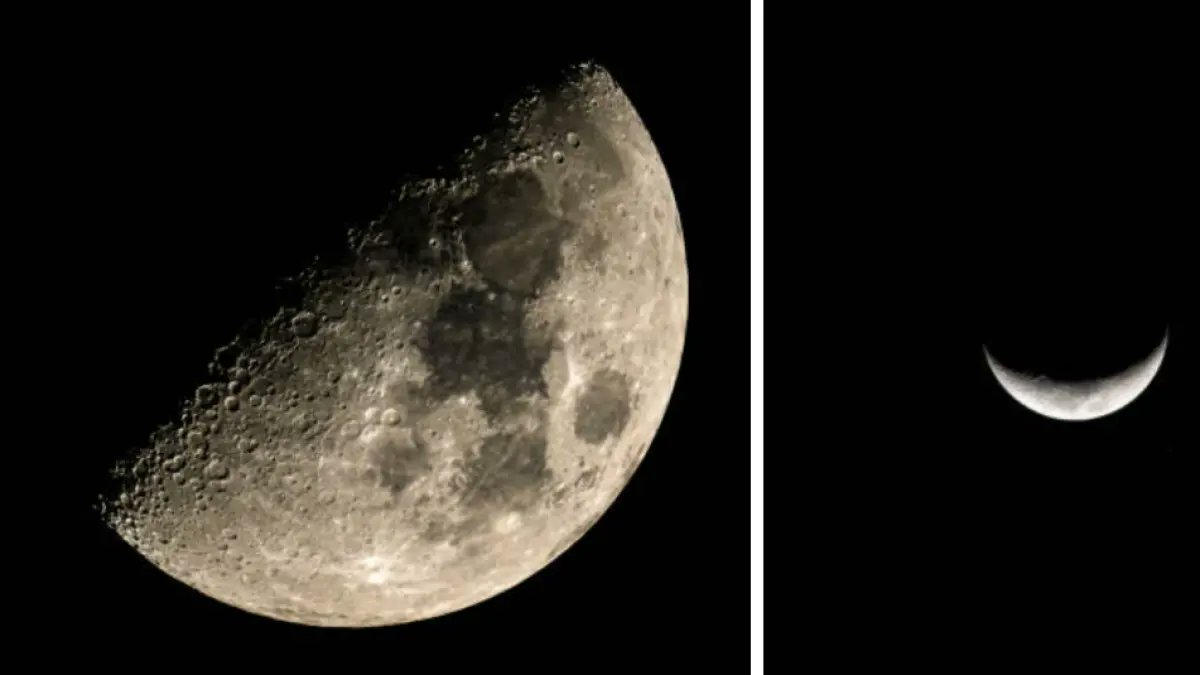 ELTIEMPO's tweet card. El equipo reunió información de misiones espaciales y pruebas con láser dirigidas a la Luna para elaborar un perfil de sus distintas características.