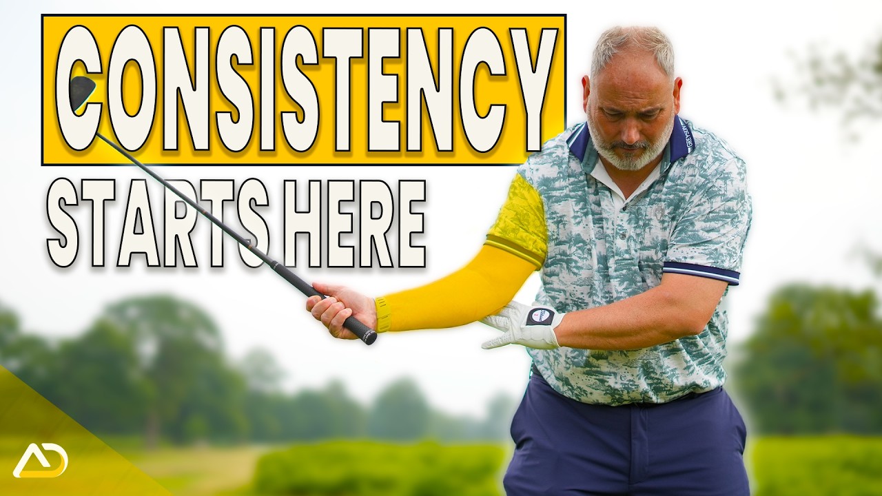 ADaviesGolf's tweet card. This Easy Elbow Trick Will Fix Your Golf Swing Fast!