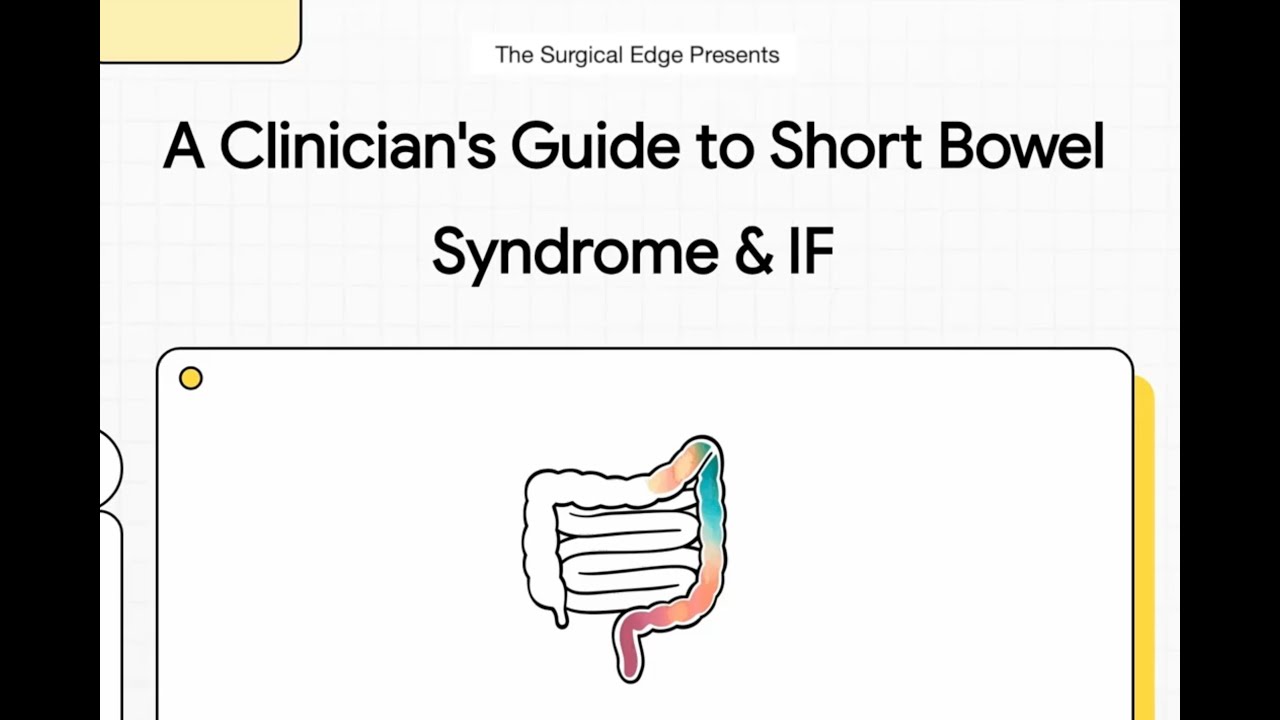 eftekharacad's tweet card. Small bowel syndrome and Intestinal Failure