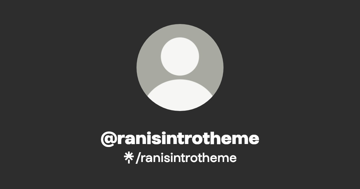 apoorvamehta18's tweet card. View ranisintrotheme’s Linktree to discover and stream music from top platforms like YouTube, Spotify, Apple Music here. Your next favorite track is just a click away!