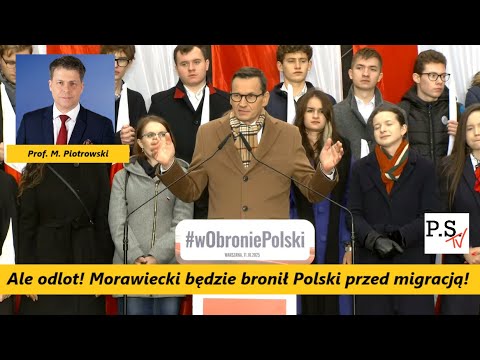 mir_piotrowski's tweet card. Morawiecki będzie bronił nas przed migracją! UE obiecuje usunąć...