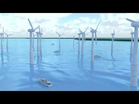 Doccoffproject's tweet card. Digitalización de componentes críticos en aerogeneradores offshore...