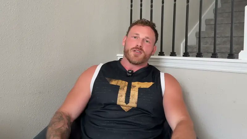 MainEventNews's tweet card. Former WWE star Ridge Holland (Luke Menzies) is trying to regain control of the narrative after a hectic week that saw his contract end earlier than expect...