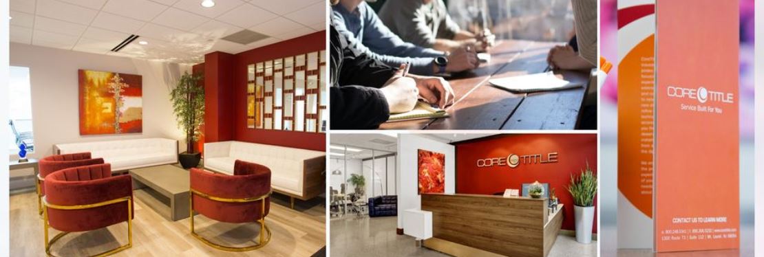 CoreTitle's tweet card. ★★★★★ Great Experience! Rich Brunett stayed 3 hours late to accommodate our clients. Highly reccomend!