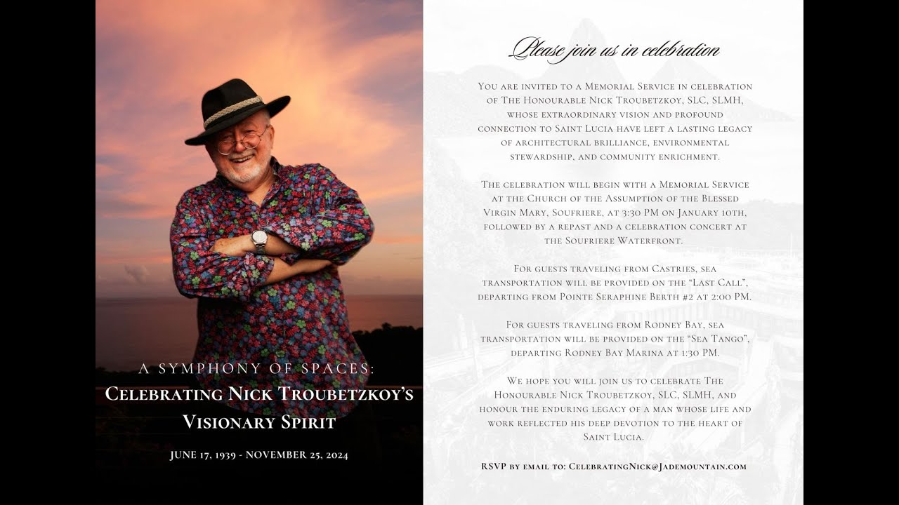 JADEMOUNTAIN's tweet card. ⁣Livestream: Honoring the Life of The Honourable Nick Troubetzkoy