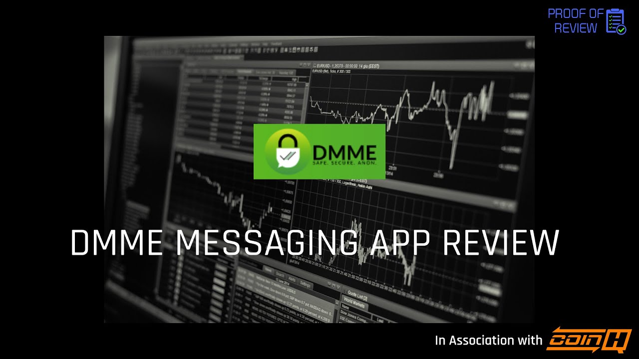 DMme_app's tweet card. DMME instant messaging app review