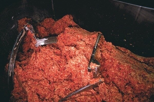 NutritionSchool's tweet card. Tell USDA to STOP Using Pink Slime in School Food!