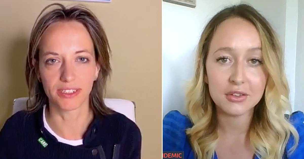 NHSMillion's tweet card. Campaigning student nurse Jessica Collins said the care minister's comments were 'callous'.