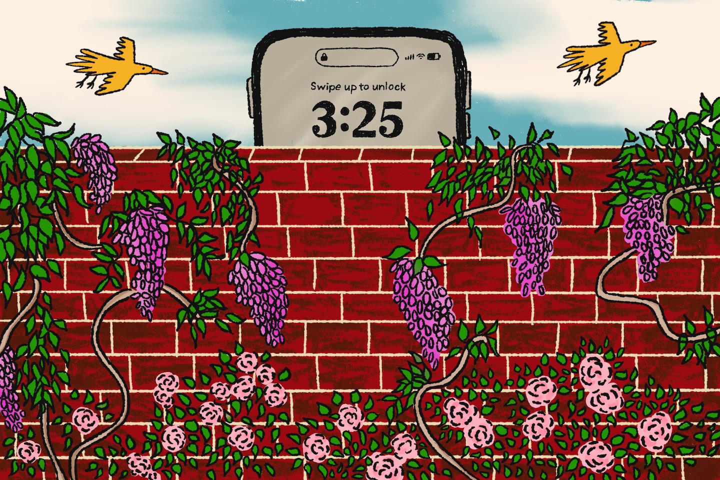washingtonpost's tweet card. I thought I had my phone under control. I didn’t. Brick, a device that locks you out of your phone until you ‘un-Brick’ to get in, helped me stop doomscrolling.