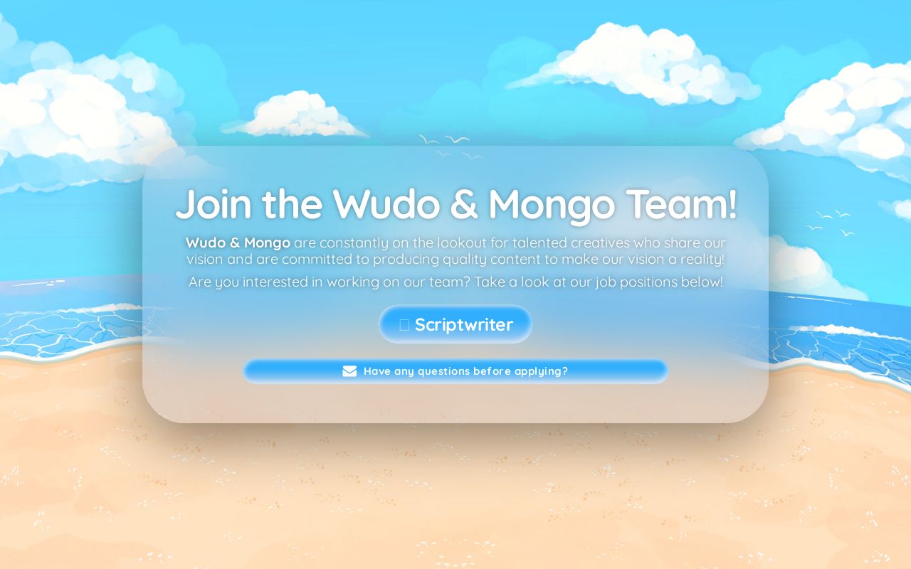 ElaineCamu's tweet card. Work for Wudo & Mongo!