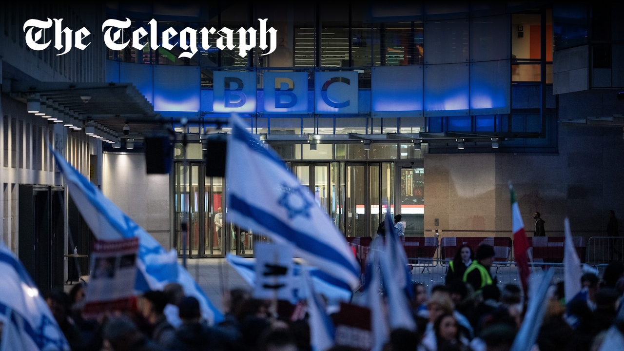 Telegraph's tweet card. Broadcaster’s Arabic service has had to make 215 corrections over the past two years