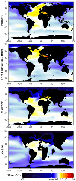 EGU_CP's tweet card. Abstract. The stable-oxygen-isotopic composition of marine carbonates (δ18Oc) is one of the oldest and most widely used paleothermometers. However, interpretation of these data is complicated by the...