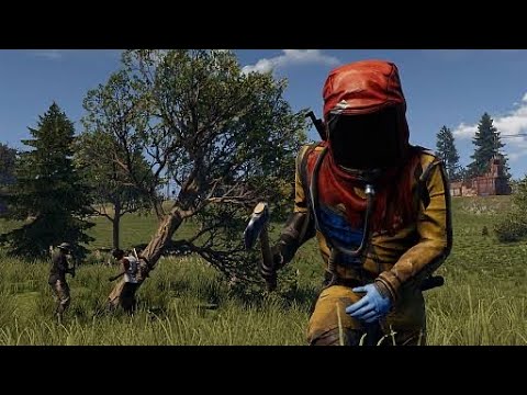 tecopoot4124's tweet card. [雑談]Rust　pve鯖でくっちゃべり😊#4